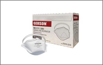 GERSON サージカルN95マスク 1箱50枚 くちばし型折たたみ式　個包装