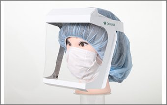 紙製フェイスシールド　「ORIGAMI」（有限会社サンパック）