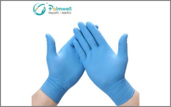 100% pure disposable nitrile gloves