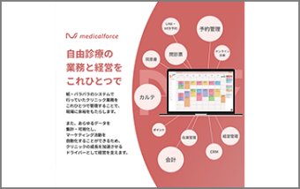 自由診療の全てを実現する電子カルテ『medicalforce』