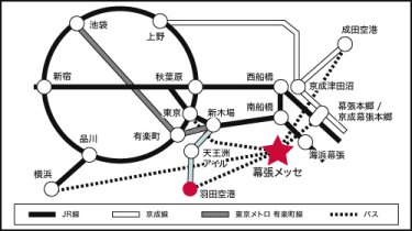 羽田空港から直通【所要時間：約40分】