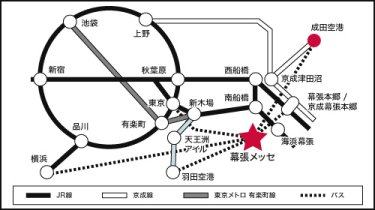 成田空港から直通【所要時間：約40分】