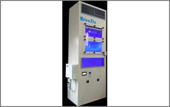 BreeZia（(株)メニ・テック社製）　大空間除菌消臭加湿装置