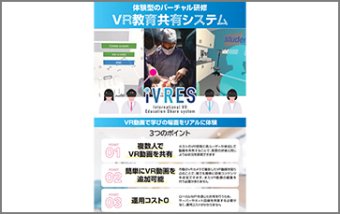 VR教育共有システム「iVRES」