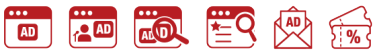 Banner Ads on Official Show Website,Banner Ads on Conference Webpage,Premium Directory Listing  (Large Size Display) ,Premium Directory Listing  (Top Listing & Large Size Display) ,Ads in Visitor Promotion E-mail,Digital Incentive Coupons