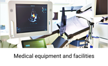 medical equipment and facilities