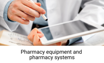 pharmacy equipment and pharmacy systems