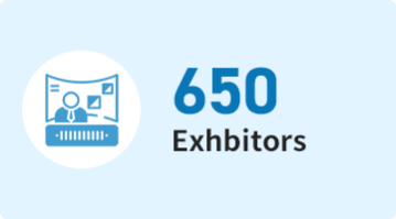 650 Exhibitors