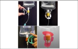 IV drop route prevention