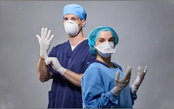 NIOSH & FDA approved Surgical N95 Respirator 