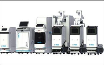 自律搬送ロボット「AI-MHOS A01-J」